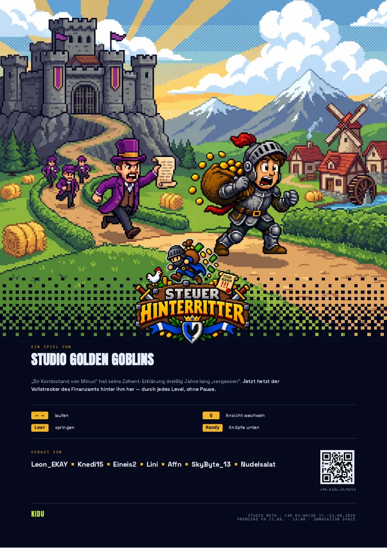 Poster von Studio Beta: Steuerhinterritter — Flucht vor dem Finanzamt